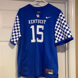 Nike youth XL Kentucky Football Jersey #15